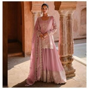 Embroidered Sharara & Dupatta